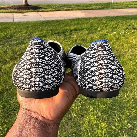 Rothy's The Point Lapis Python Snake Print‎ Women’s Flats Size 9 Shoes - Picture 14 of 17